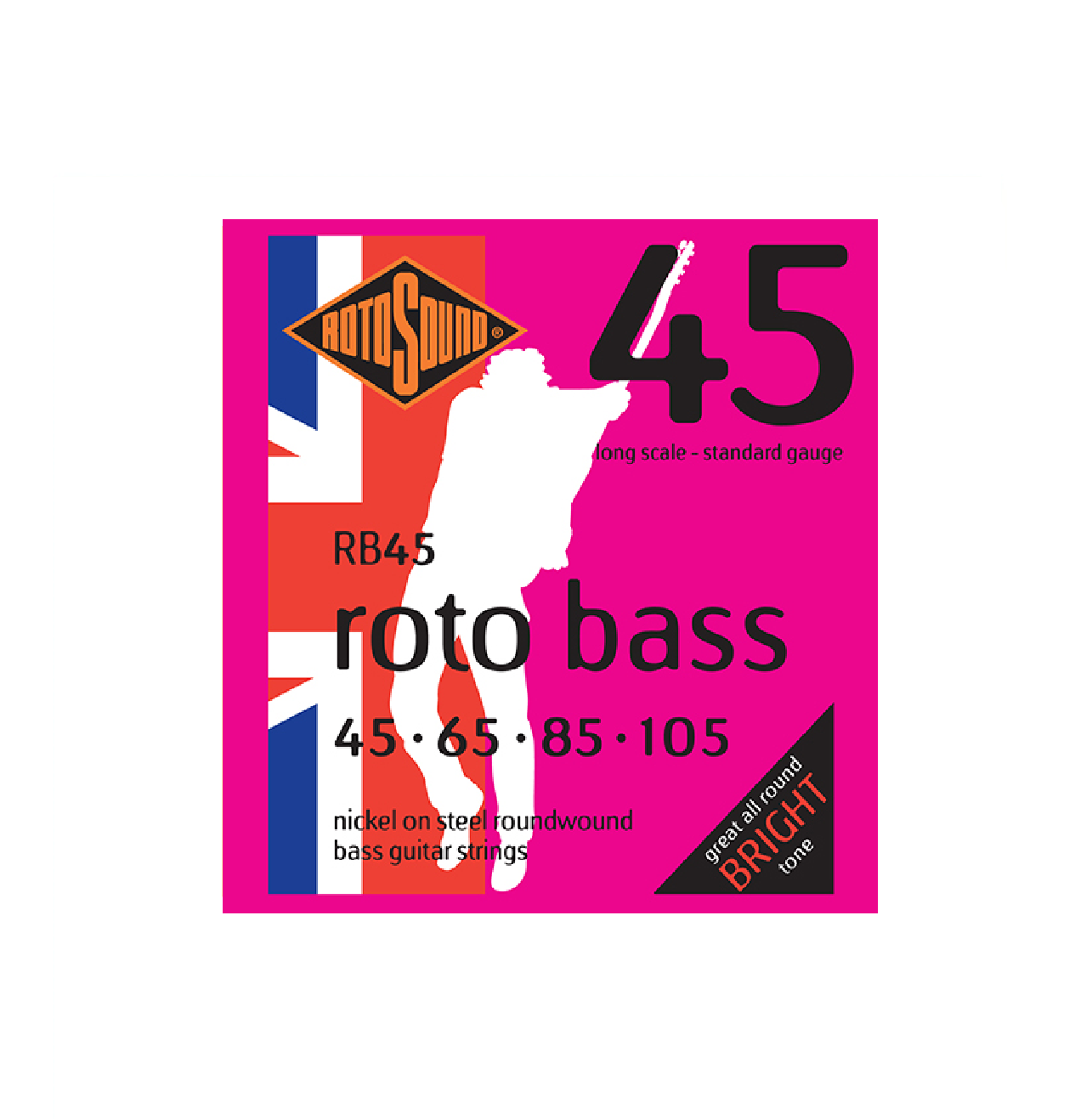 Rotosound Roto Bass Nickel Standard Bass Guitar Strings